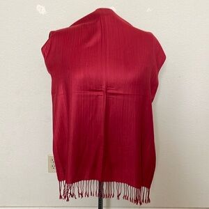 Dark red Pashmina